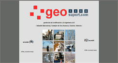 Desktop Screenshot of geosuport.com
